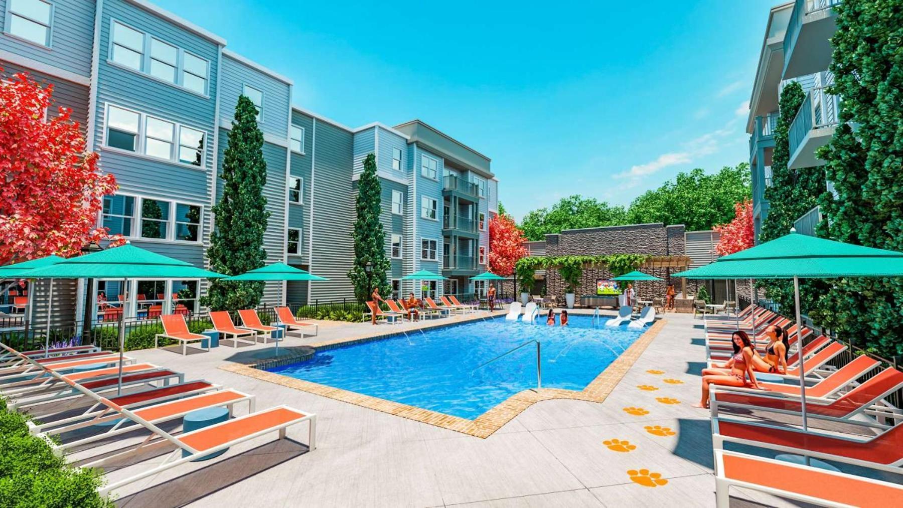 Near Cu And Minutes To Dt Gym Pool Hammock Daire Clemson Dış mekan fotoğraf